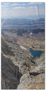 Breathtaking Middle Teton Mountain View Bath Towel