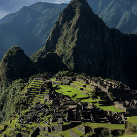 Majestic Ruins in a Mountain Valley by Brandon Wichmann