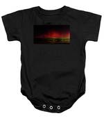 Mesmerizing Northern Lights Display Baby One-Piece