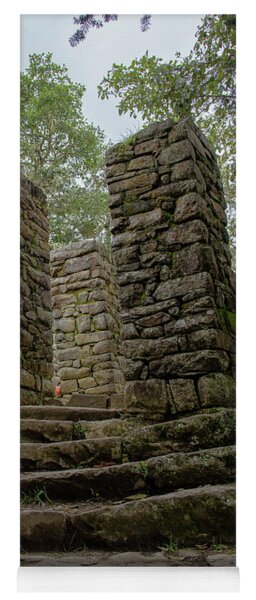 Ancient Stone Passageway Yoga Mat