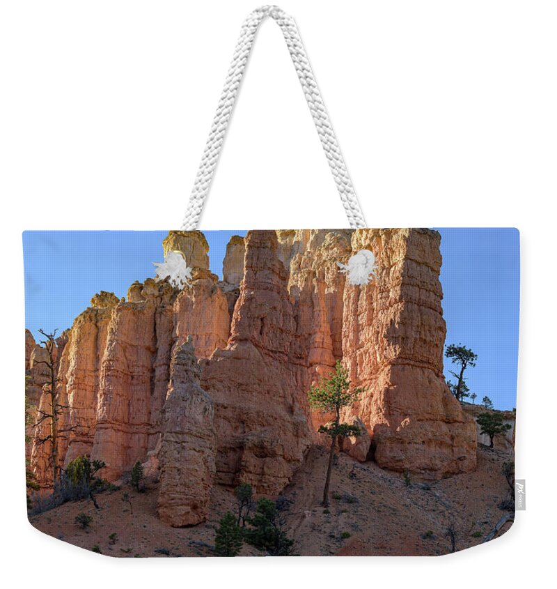 Majestic Sandstone Formations Of Bryce Canyon National Park Weekender Tote Bag