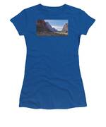 Majestic Zion National Park View Women's T-Shirt