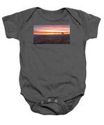 Serene Mountain Sunrise In Bryce Canyon National Park Baby One-Piece