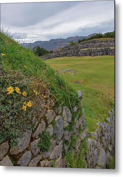 Saqsaywaman In Cusco Peru Metal Print