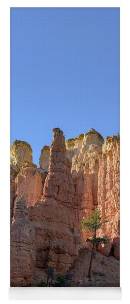Majestic Sandstone Formations Of Bryce Canyon National Park Yoga Mat