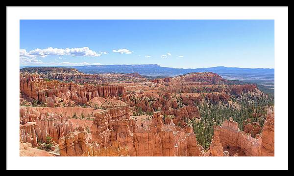 Bryce Canyon National Park Landscape Framed Print