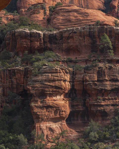 Majestic Red Rock Formations In Sedona Arizona Poster