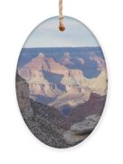 Majestic Grand Canyon Vista At Sunset Ornament