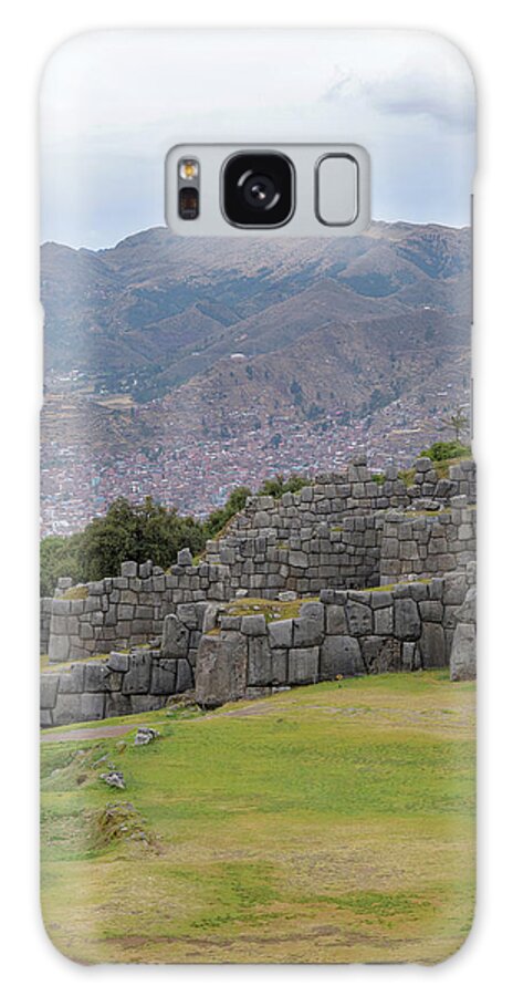Saqsaywaman Incan Ruin In Cusco Peru Galaxy Case