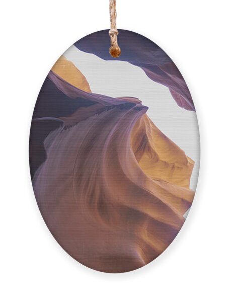 Antelope Canyon Curves And Light Play Ornament