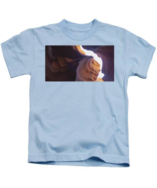 Antelope Canyon Curves And Light Play Kids T-Shirt