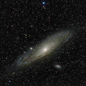 Vastness of the Andromeda Galaxy by Brandon Wichmann