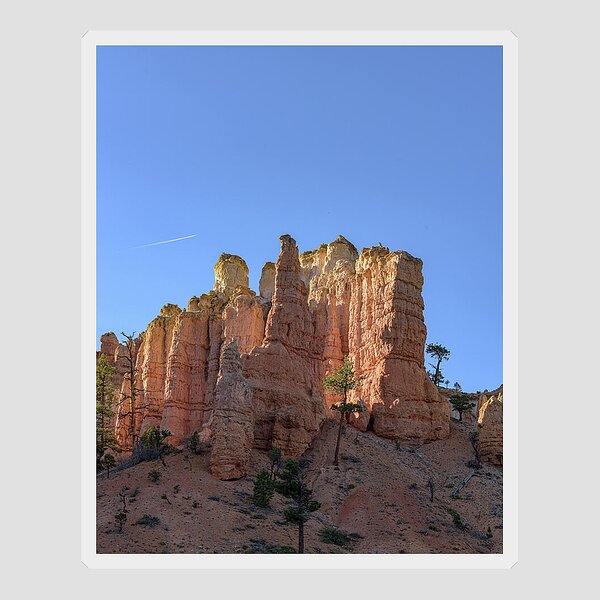 Majestic Sandstone Formations Of Bryce Canyon National Park Sticker