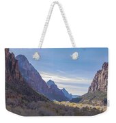 Majestic Zion National Park View Weekender Tote Bag