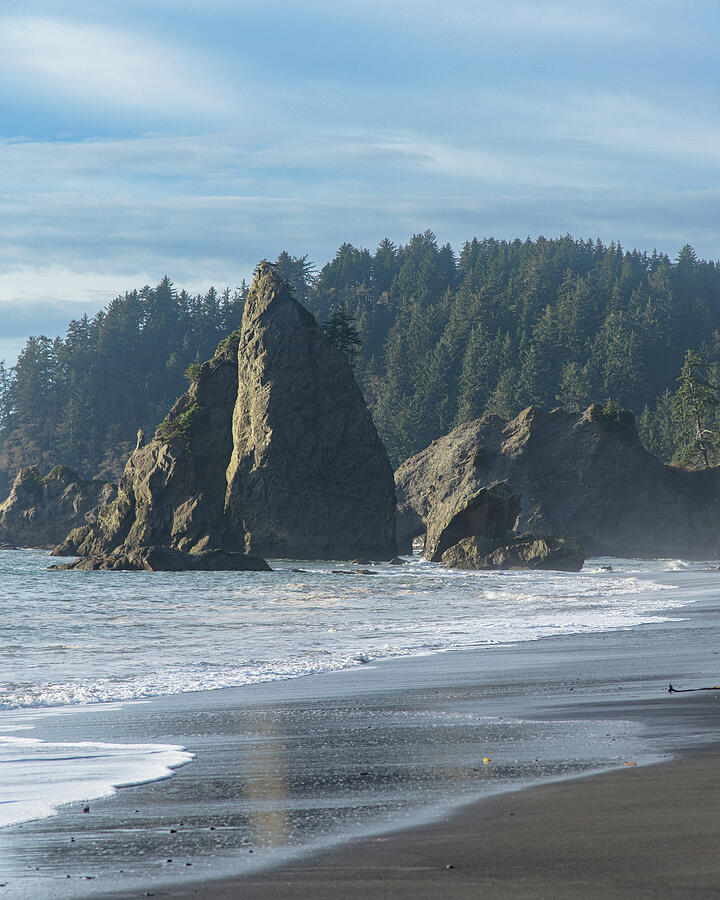 Dramatic Coastal Rock Formations Photograph - Dramatic Coastal Rock Formations by Brandon Wichmann