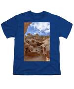 Majestic Rock Formations In Capitol Reef National Park Youth T-Shirt