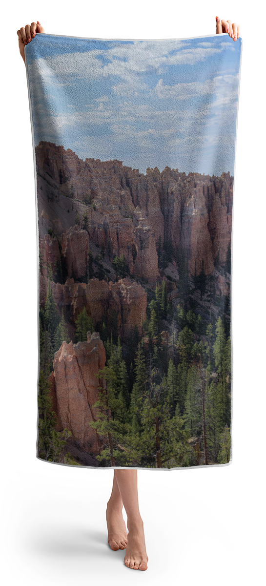 Majestic Bryce Canyon Hoodoos Beach Towel
