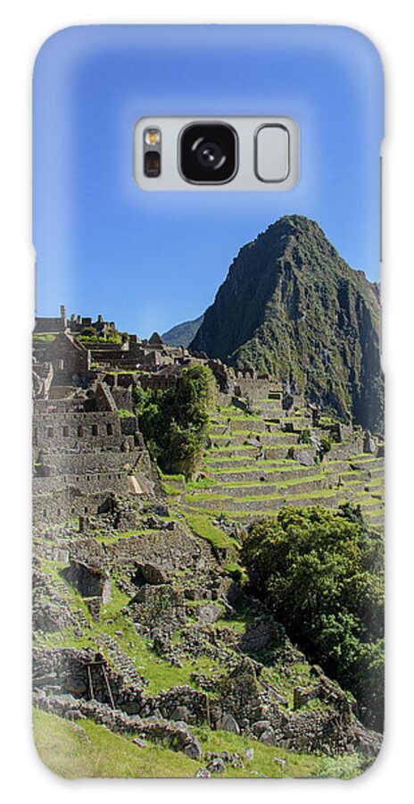 Machu Picchu In Sunlit Splendor Galaxy Case