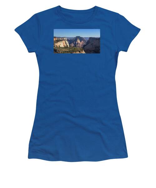 Majestic Mountain Range View Women's T-Shirt by Brandon Wichmann