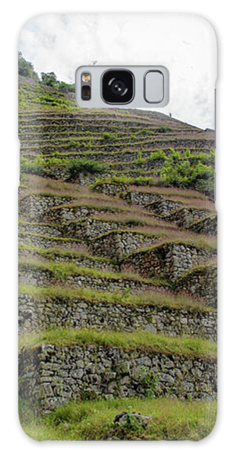 Ancient Terraces Amidst Greenery Galaxy Case