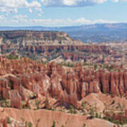 Majestic Hoodoos Of Bryce Canyon Art Print