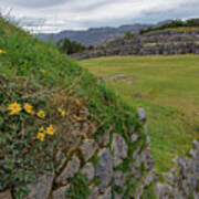 Saqsaywaman In Cusco Peru Poster