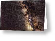 Night Sky Brimming With Stars Greeting Card