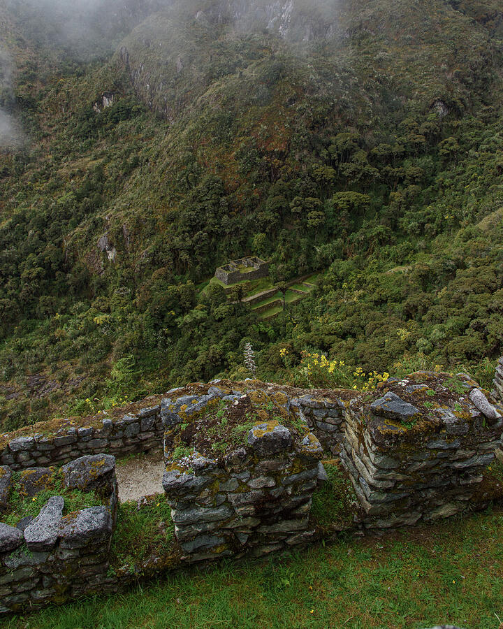 Misty Mountain Ruins Photograph - Misty Mountain Ruins by Brandon Wichmann