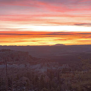 Serene Mountain Sunrise in Bryce Canyon National Park by Brandon Wichmann Serene Mountain Sunrise in Bryce Canyon National Park by Brandon Wichmann
