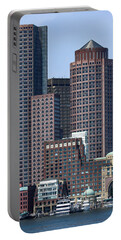 Boston Skyline by the Water Portable Battery Charger