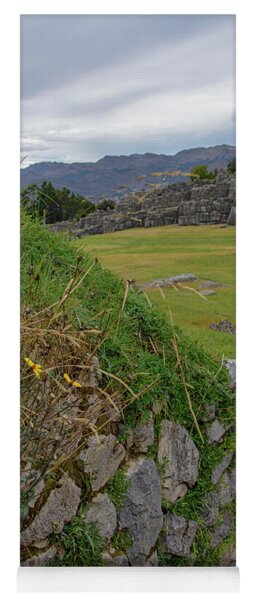 Saqsaywaman In Cusco Peru Yoga Mat