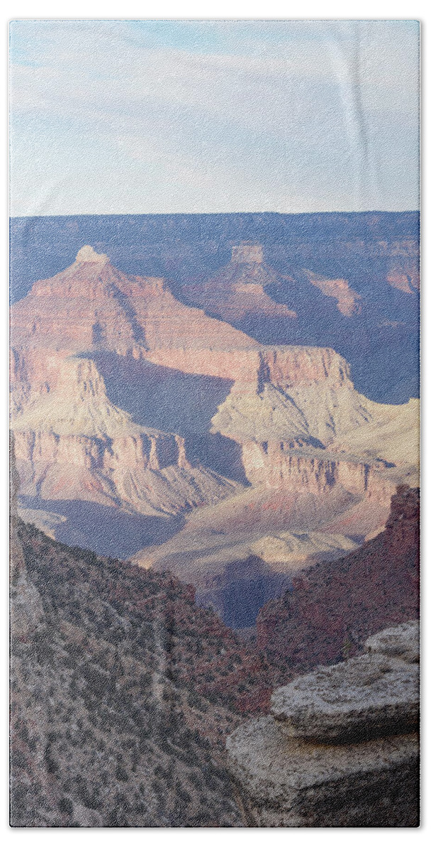 Majestic Grand Canyon Vista At Sunset Bath Towel