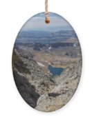 Breathtaking Middle Teton Mountain View Ornament