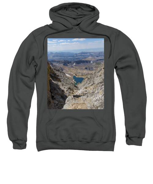 Breathtaking Middle Teton Mountain View Sweatshirt