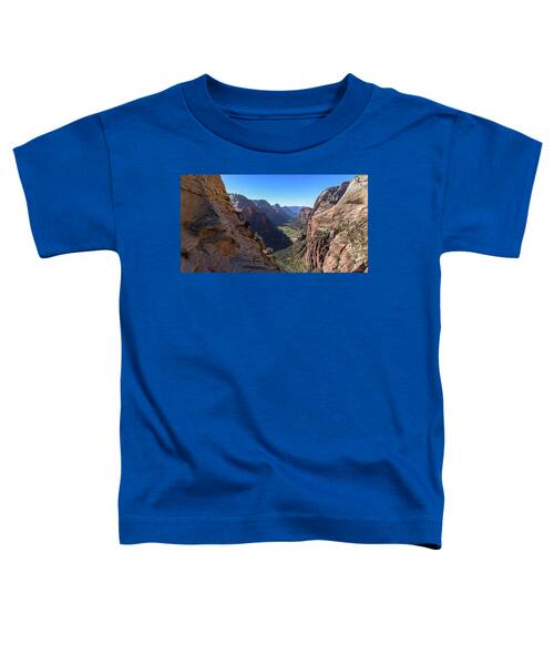 Breathtaking Zion Canyon View Toddler T-Shirt