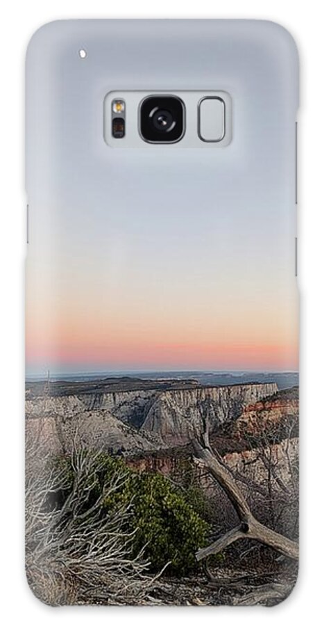 Breathtaking Canyon Sunset View Galaxy Case