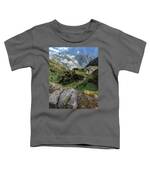 Misty Mountain Pathway Of The Inca Trail Toddler T-Shirt