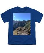 Majestic Mountain Views At Machu Picchu Youth T-Shirt