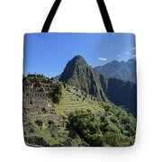 Machu Picchu In Sunlit Splendor Tote Bag
