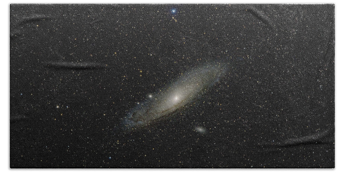 Vastness Of The Andromeda Galaxy Hand Towel