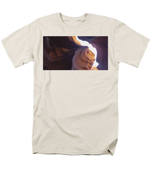 Antelope Canyon Curves And Light Play Men's T-Shirt  (Regular Fit)