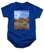Desert Cliffs In Capitol Reef National Park Baby One-Piece