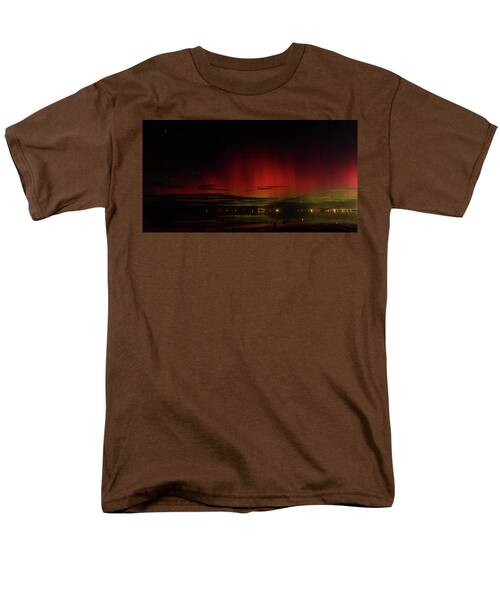 Mesmerizing Northern Lights Display Men's T-Shirt  (Regular Fit) by Brandon Wichmann