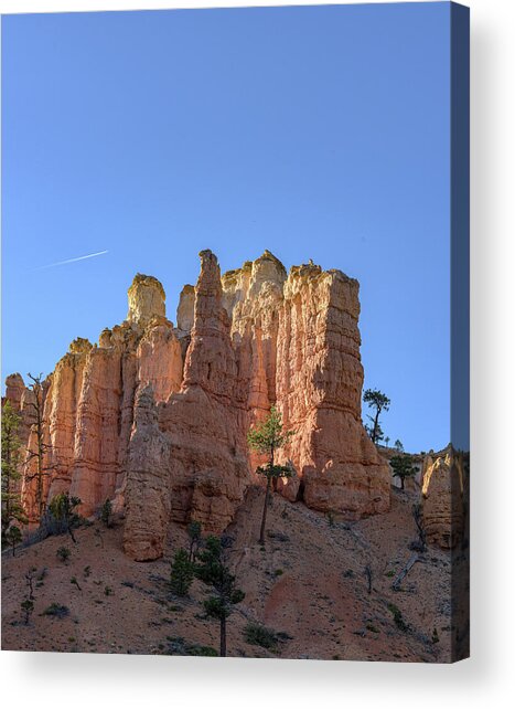 Majestic Sandstone Formations Of Bryce Canyon National Park Acrylic Print