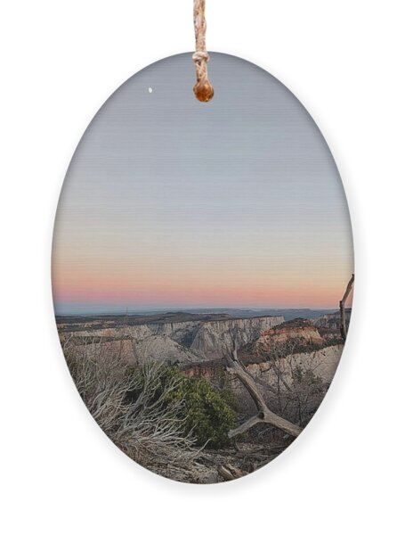 Breathtaking Canyon Sunset View Ornament
