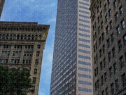 Skyscrapers Against Blue Sky Jigsaw Puzzle