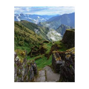 Mysterious Incan Ruins in the Mountains by Brandon Wichmann Mysterious Incan Ruins in the Mountains by Brandon Wichmann