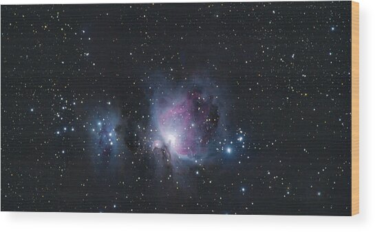 Cosmic Dance Among The Stars Wood Print