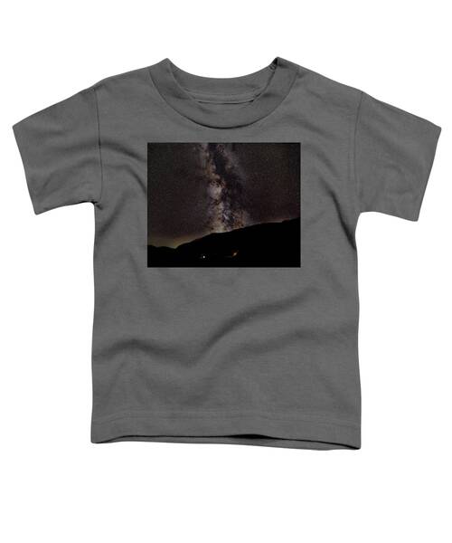 Starry Night Over Mountain Landscape Toddler T-Shirt