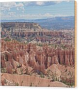 Majestic Hoodoos Of Bryce Canyon Wood Print